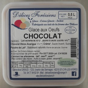 Glace Chocolat Weiss
