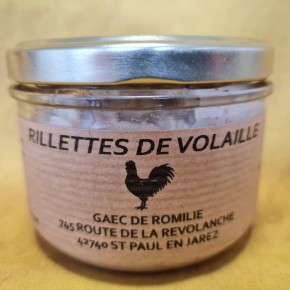 Rillettes de volaille 180g