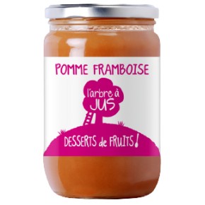 Dessert pomme framboise 620g