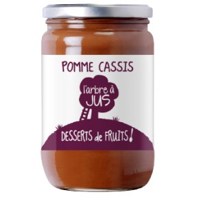 Dessert pomme cassis 620g