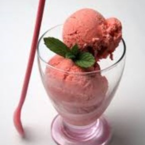 Sorbet Fraise Mara des bois...