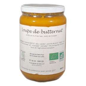 Soupe Butternut bio 680 ml