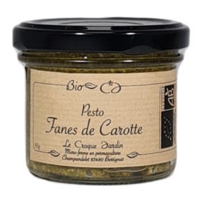 Pesto fanes de carotte bio...