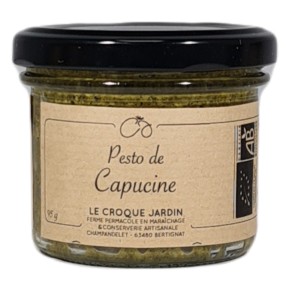Pesto de capucine bio 95 g