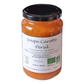Soupe Carotte Persil bio...