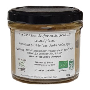 Tartinable de fenouil...
