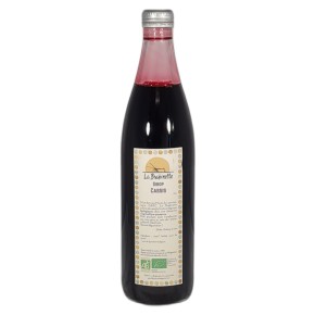 Sirop de cassis bio 50cl