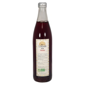 Sirop de fraises bio 50 cl