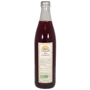 Sirop de framboises bio 50 cl