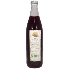 Sirop de myrtilles bio 50 cl