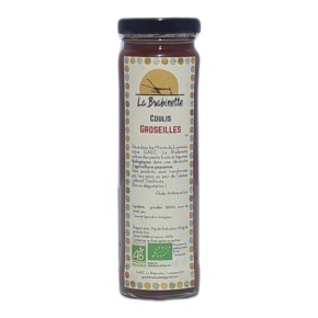 Coulis de groseilles bio 16 cl