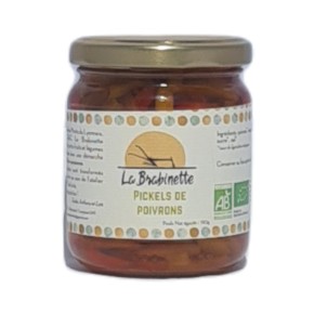 Pickels de poivrons bio 150 g