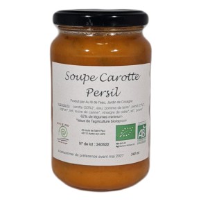 Soupe Carotte Persil bio...