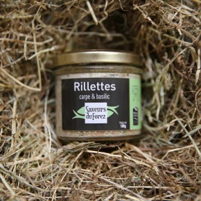 Rillettes carpes & basilic