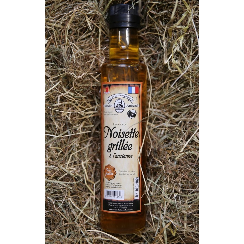 Huile de noisette grillée 25cl